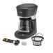 Mr. Coffee 12 Cup Dishwashable Coffee Maker with Advanced Water Filtration  Permanent Filter