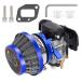 ���¹�͢���ʡ� 15mm Carburetor Upgrade Kit Air Filter Set Compatible with 2 Stroke 43cc 47cc 49cc Standup Gas Scooter ATV Quad Pocket Bike XG-550 Blad