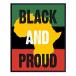 ¹͢ʡ African American Flag, Black Pride Poster -8x10 Wall Art, Home Decor, Decoration - Gift for BLM, Black Lives Matter, BLM History Month