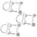 [ параллель импортные товары ] Double Antenna Mast Clamp Heavy Duty Pole to Pole Mounting Kit V Jaw Block with U-Bolt Mounting Hardware for TV CB Ham Antenna