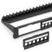 Everest Media Solutions 24 порт болванка ключа Stone patch panel (1 упаковка ) - зажим in дизайн настройка возможный задний кабель управление балка - высокая прочность 19 дюймовый 1U