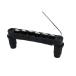 Guyker Guitar Tune-O-Matic Roller Saddle Bridge Replacement Part Compatible with Gibson Les Paul LP SG Style 6 String Electric Guitar - GM005, Black
