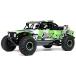 Losi RC Truck 1/10 Hammer Rey U4 4 Wheel Drive Rock Racer Brushless RTR Battery and Charger Not Included with Smart and AVC Green LOS03030T2