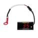 ¹͢ʡ Norxi Cylinder Head Temperature Meter Engine Temperature Gauge with 10mm 14mm Probe Sensor Adapter (Red,10mm)
