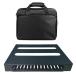 [ параллель импортные товары ] GOKKO Guitar Pedal Board 13.8" x 11" Guitar Pedalboard with Gig Bag and Mounting Tape (Build-in Power Supply Bracket)