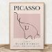[ параллель импортные товары ] Picasso постер . принт Mini ma список Picasso парусина wall искусство розовый . картина Picasso. . стена для экспонирование постер pabro Picasso картина 