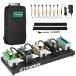 [ параллель импортные товары ] EX Guitar Pedal Board Aluminum Alloy, 0.7lb Super Light Effect Pedalboard 14~x5.5~ with 9V 2A Guitar Pedal Power Supply, Guitar Pedal