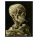 ¹͢ʡ Gothic Vincent Van Gogh Art LARGE 11x14 - DOPE Posters - Gothic Room Decor - Smoking Skeleton Art - Stoner Pothead Gifts - Creepy Goth