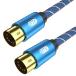 ¹͢ʡ EMK 5-Pin DIN MIDI Cable Male to Male Midi Cables Compatible with MIDI Keyboard/Synthesizer/Guitar Multi Effects/Audio Interface/Audio