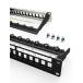 [ параллель импортные товары ] Enmane 1U 12 порт болванка ключа Stone patch panel защита подставка крепление & wall крепление сеть patch panel 