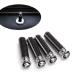 ���¹�͢���ʡ� dawfall 4 PCS Car Carbon Fiber Door Lock Knob Cover Kit, 1.45