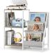 [ параллель импортные товары ] Record Player Stand with Vinyl Storage, Record Player Table with Record Storage 200 Albums, Turntable Stand with Record Holder Vinyl