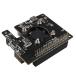 [ параллель импортные товары ] ZDE ZP580 PoE HAT for Raspberry Pi 5 Power Over Ethernet HAT Adapter Board with Onboard Cooling Fan Supports 802.3af/at Network