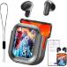 [ параллель импортные товары ] BEARTAIN NE20 Earbuds, 2025 New NE20 AI Translation Earbuds in Real Time, Language Translator Headphones with LCD Touch Screen Audifono
