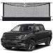 [ параллель импортные товары ] 3-Layer Cargo Net for Honda Ridgeline 2017-2026, Zipper Bag Truck Bed Net for Groceries, Heavy Duty Oxford Cargo Organizer Storage Nets
