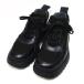 [ б/у ] Prada Vibram спортивные туфли походная обувь шерсть кожа черный указанный размер 8 1/2