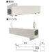 Air Goo UV-C germicidal lamp 15W 2 light type OAG2-GL15UV put type | hanging lowering type 