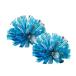 a- Tec удобно Cheer pompon маленький незначительный бледно-голубой серебряный 18699