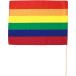 a- Tec большой флаг Rainbow флаг :W59×H44cm флаг стержень :75cm(φ12mm) 18894