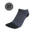 ニシスポーツ アスリート5フィンガー レーシングソックス 靴下 N22-007 チャコール×ブラック（7707） 27（27〜29cm）