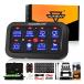 Auxbeam 8�M�����O �X�C�b�`�p�l�� BA80 ���������@�\�t�� LED �^�b�`�R���g���[���p�l���{�b�N�X �d�q�����[�V�X�e�� �J�[�^�b�`�X�C�b�`�{�b�N�X ���j�o�[�T��