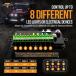 Auxbeam 8�M�����O �X�C�b�`�p�l�� BA80 ���������@�\�t�� LED �^�b�`�R���g���[���p�l���{�b�N�X �d�q�����[�V�X�e�� �J�[�^�b�`�X�C�b�`�{�b�N�X ���j�o�[�T�� �֘A�摜2