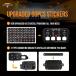 Auxbeam 8�M�����O �X�C�b�`�p�l�� BA80 ���������@�\�t�� LED �^�b�`�R���g���[���p�l���{�b�N�X �d�q�����[�V�X�e�� �J�[�^�b�`�X�C�b�`�{�b�N�X ���j�o�[�T�� �֘A�摜5