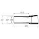 KDPS-16BC/ASH ���[���V�[�g�t�[�h �T�C�Y16 ������_�[�N�O���[ ���a18.6���� �x�m�H�� Fuji KN�t�[�h �p�C�v�t�[�h�i�b�g ���[���V�[�g ���b�h�r���f�B���O �֘A�摜1