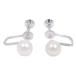 MIKIMOTO Mikimoto серьги серебряный / жемчуг [... ломбард ]