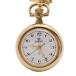  Loewe булавка брошь часы карманные часы кварц Gold GP белый циферблат [... ломбард ]