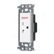  Panasonic WTL19223W advance серии 15A*20A двоякое применение . включено заземление (элект.) розетка (250V)( металл рамка-оправа есть )( керамика белый )