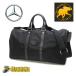  free shipping Hunting World 2WAY Boston bag Benz collaboration nylon leather black black excellent article pawnshop circle height 24k79-4