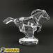 [ baccarat ] crystal украшение лошадь шланг произведение искусства украшение интерьер ... лошадь .. лошадь figyu Lynn BACCARAT Crystal б/у 
