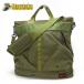 [ Briefing шлем сумка ] BRIEFING BAG хаки портфель сумка б/у 2way большая сумка 26-15-3 замечательная вещь ломбард круг высота Koshien магазин 