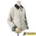 [ Barbour Bab a-] блузон жакет BORROWDALE BORO ude il Short блузон 36 б/у 26-34-1 замечательная вещь ломбард круг высота Koshien магазин 