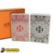 [ не использовался Hermes H рисунок карты ] в коробке shrink имеется plain g карта стол игра карты HERMES новый старый товар 
