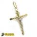  бесплатная доставка 750 INRI Cross 10 знак . подвеска с цепью 18 золотой желтое золото na The re. ies замечательная вещь ломбард круг высота 66-0268