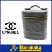  бесплатная доставка Chanel косметичка черная икра s gold черный косметичка A01998 CHANEL Vintage 6 номер шт. 