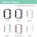 apple watch �J�o�[ 46mm 42mm 45mm 41mm �t���[���J�o�[ �ی�P�[�X �t���[�� �̂� �K���X�Ȃ� ���f�B�[�X �����Y ������� ���킢�� �P�[�X �A�b�v���E�H�b�` �֘A�摜4
