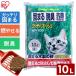  кошка песок Iris o-yama дерево. кошка песок 10L×2 пакет дерево гореть мусор кошка песок дезодорирующий антибактериальный ... кошка туалет woody свежий WF-100