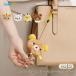  солнечный X Rilakkuma мягкая игрушка катушка брелок для ключа брелок для ключа катушка имеется мягкая игрушка симпатичный герой рука ...