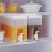 kojito drink server sosogi-na drink server 3l faucet attaching refrigerator plastic stand stylish home use 