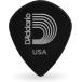  pick Black Ice 1.10mm Jazz type 10 листов ввод [ D'Addario D'Addario 3DBK6-10 ]