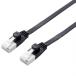 ELECOM LD-GFAT/BK20 LAN֥/CAT6A/ޤɻ/եå/2m/֥å