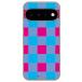 Buffalo check розовый × голубой ( жесткий чехол покрытие ) SECOND SKIN Pixel 11 пиксел 11