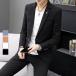 2 позиций комплект мужской костюм черный формальный lik route костюм бизнес Hsu ru джентльмен одежда 2 деталь костюм party свадьба 