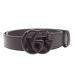  Gucci GUCCI GGma-monto тонкий монохромный -m75 414516_18YXV_1000 ремень кожа черный мужской [ б/у ][A разряд ]