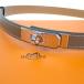  Hermes HERMES Kelly 18 ремень vo- Epson бежевый e палец на ноге p серебряный металлические принадлежности женский сохранение с коробкой популярный стандартный [ б/у ][A разряд ]