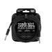 ERNiE BALL / #6434 Flex Instrument Cable Straight/Straight 10ft - Black гитара защита кабель 