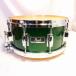 ( б/у )PEARL / GA-414D #61 Green Flash 14x6.5 80s Maple Fiber Glass ( Ikebukuro магазин )